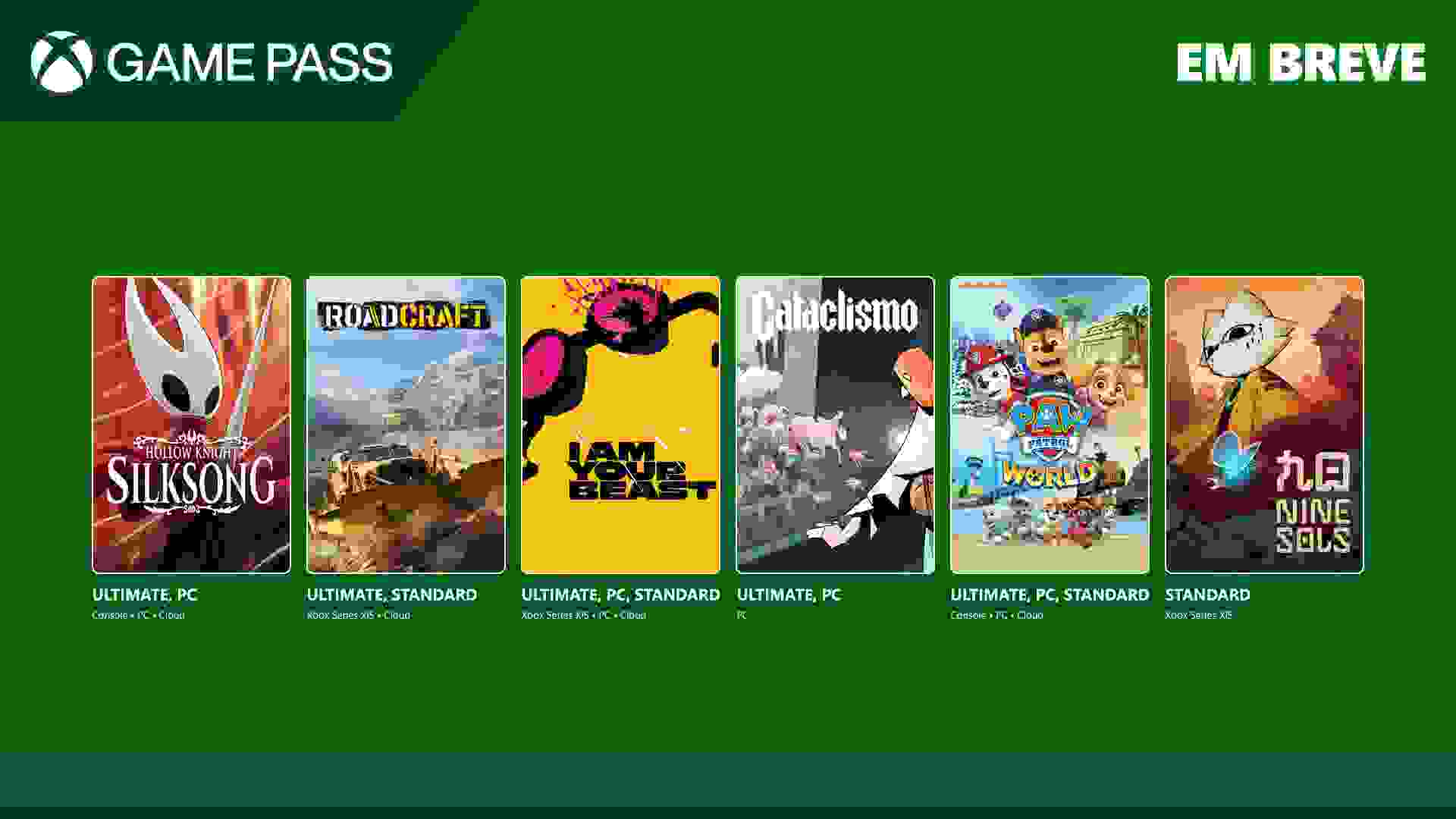 Imagem de fundo do produto Setembro Xbox Game Pass: Veja a atualização do mês!