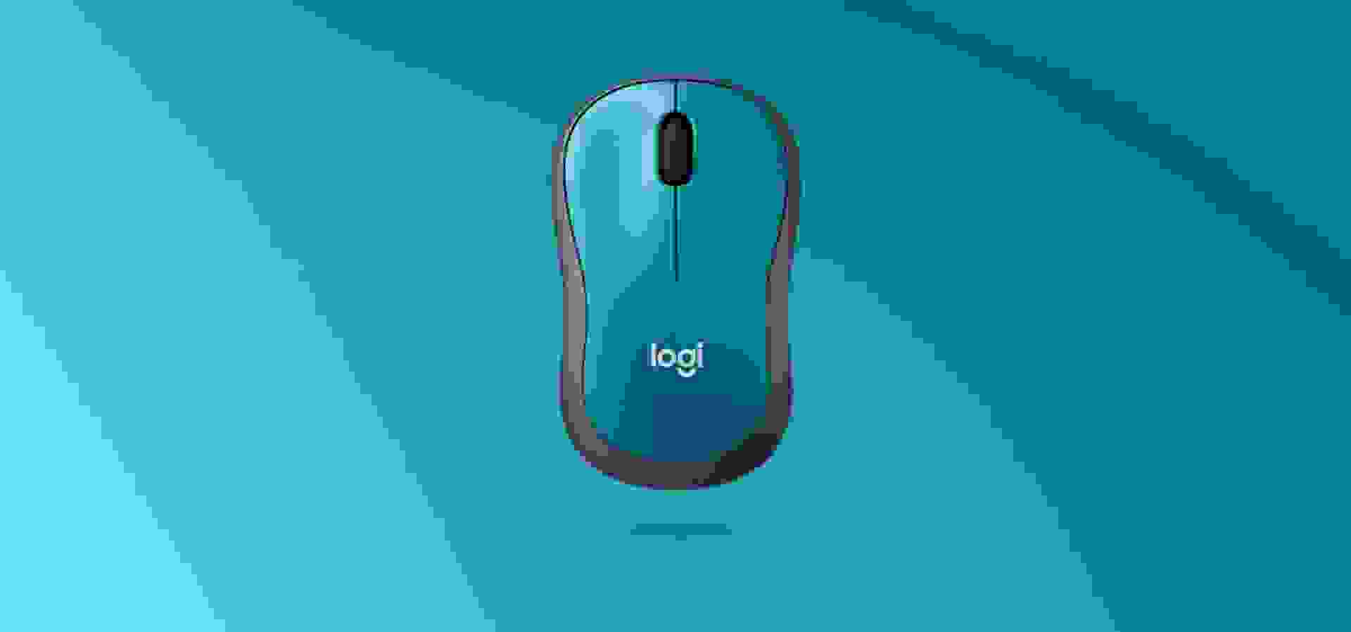 Imagem de fundo do produto Mouse sem Fio Logitech M185 Azul