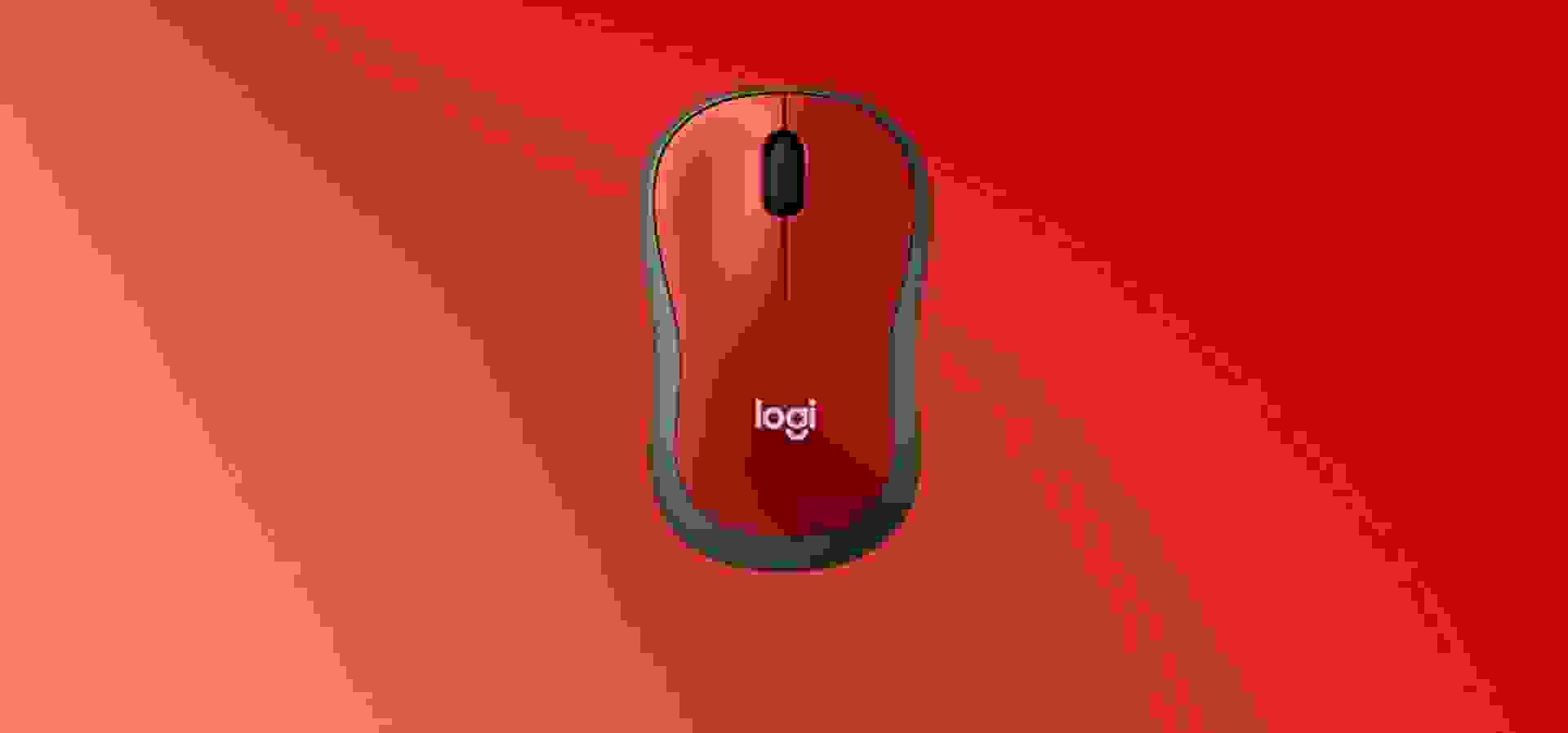 Imagem de fundo do produto Mouse sem Fio Logitech M185 Vermelho
