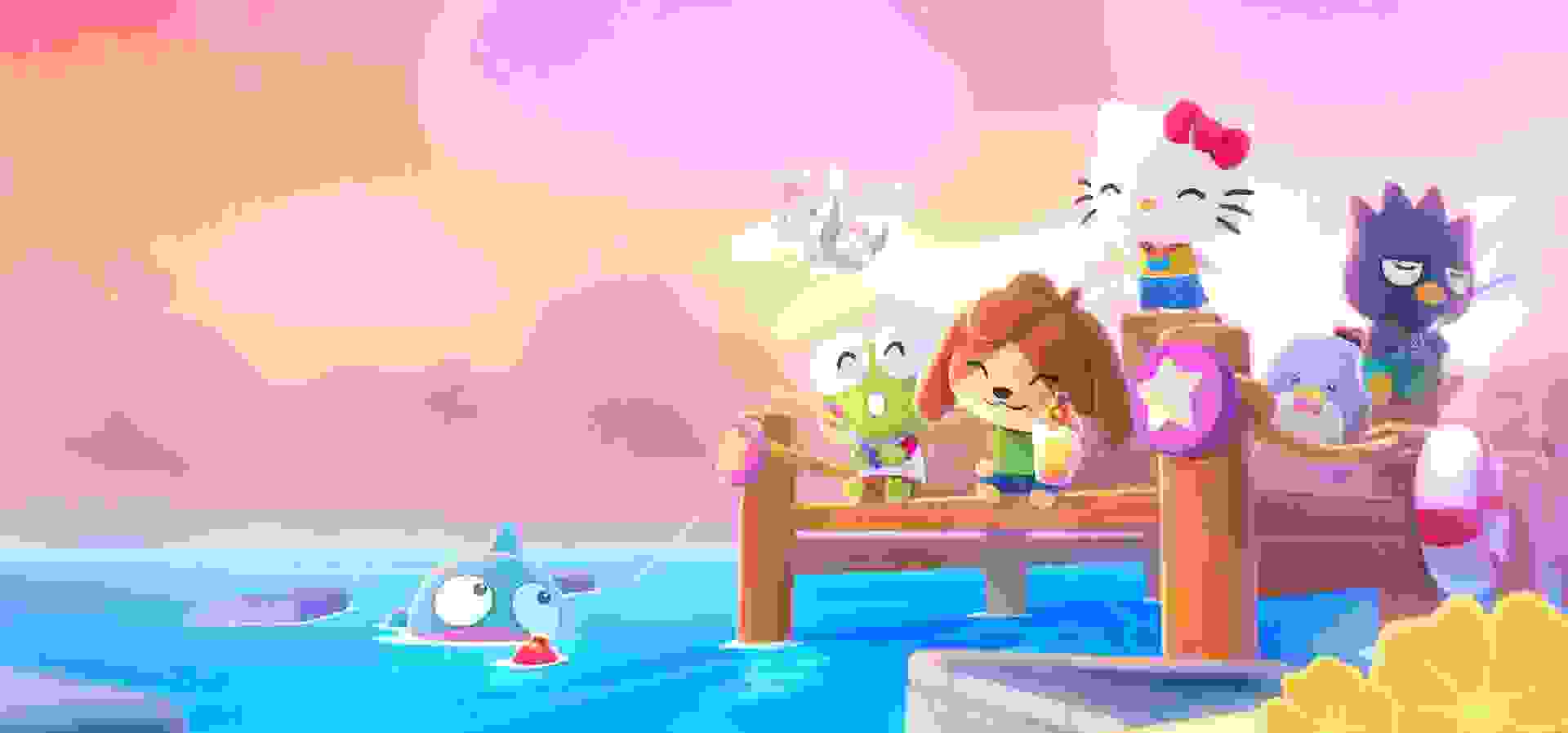 Imagem de fundo do produto Hello Kitty Island Adventure: Edição Deluxe Switch - Físico