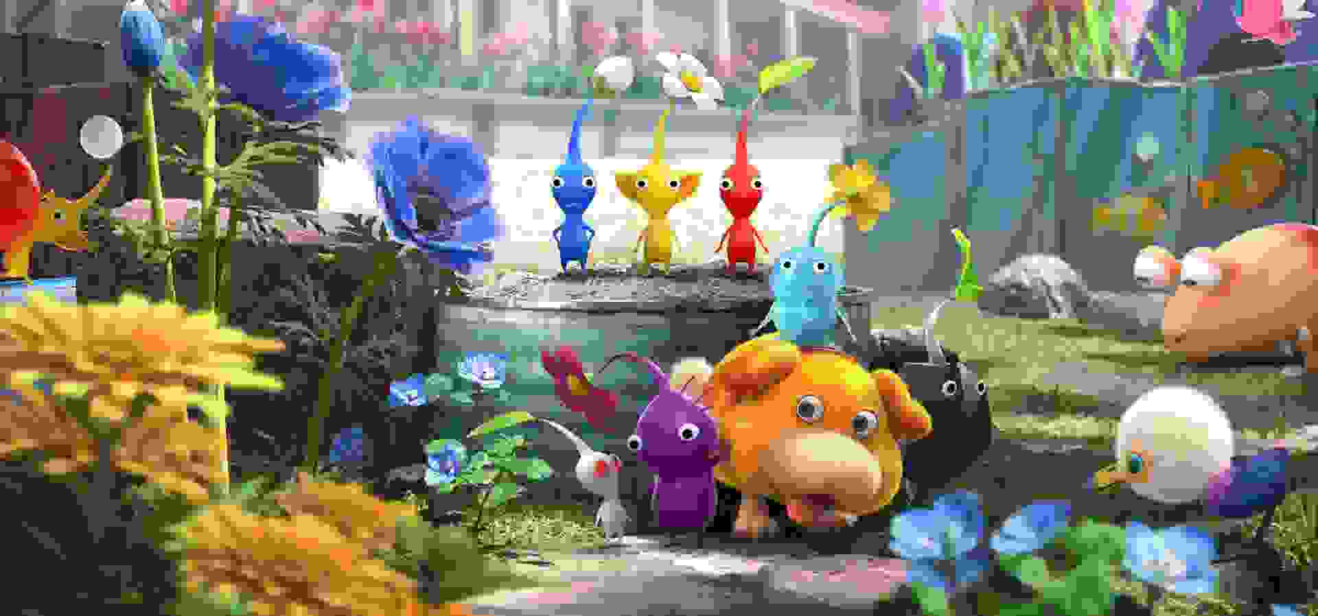 Imagem de fundo do produto Pikmin™ 4 Switch - Físico