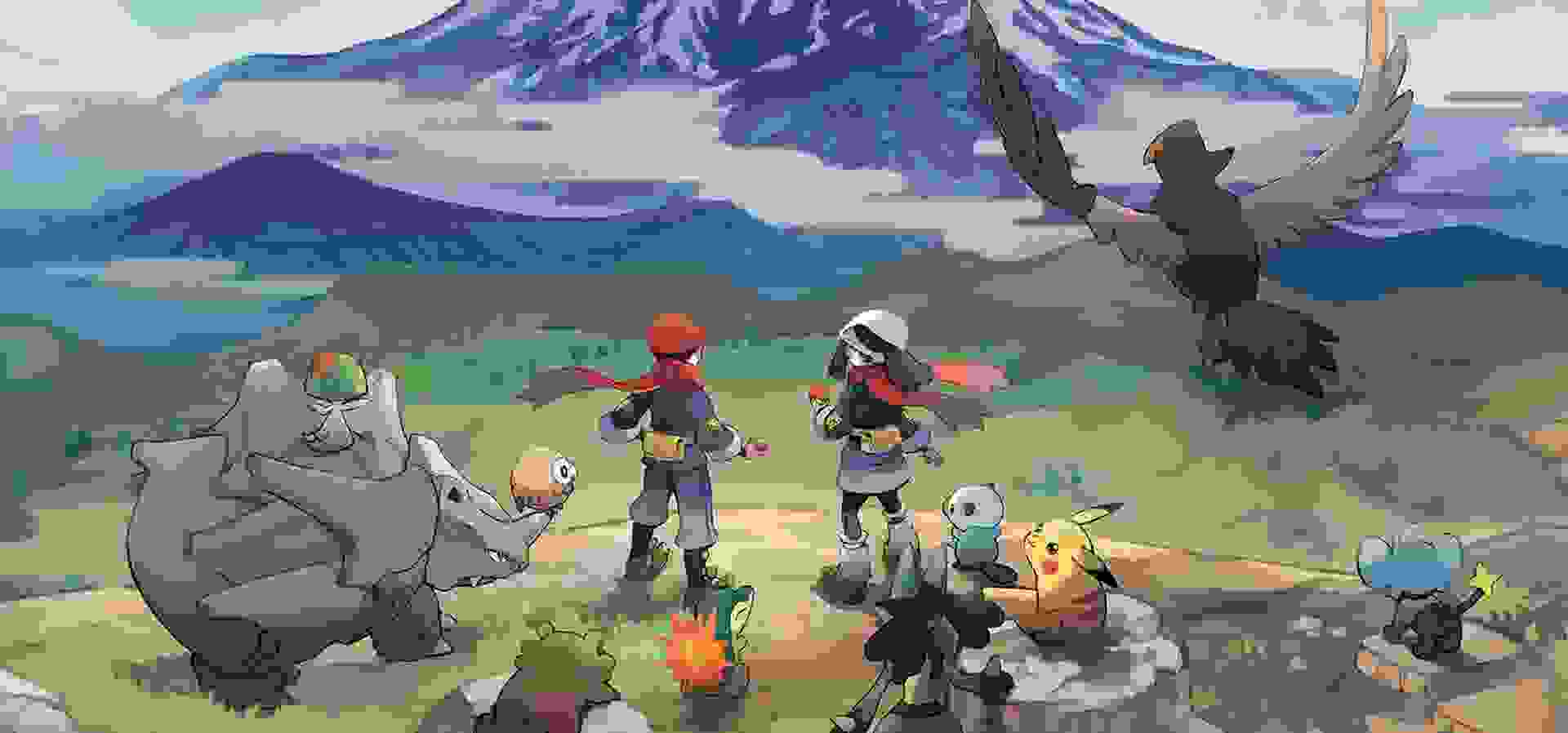 Imagem de fundo do produto Pokémon™ Legends: Arceus Switch - Físico