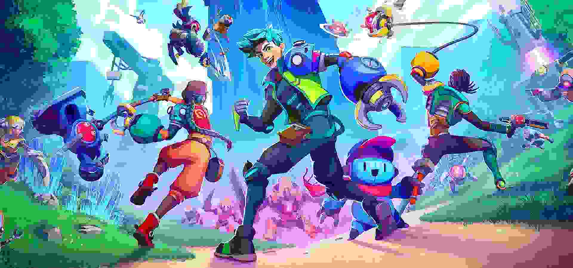 Imagem de fundo do produto Lynked: Banner of the Spark - Switch