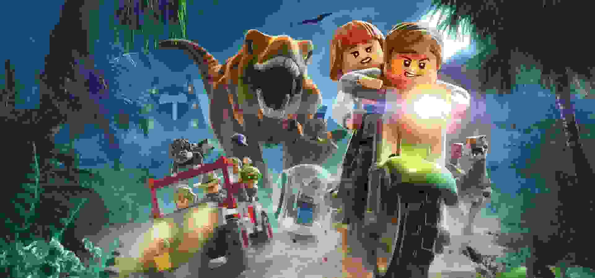 Imagem de fundo do produto LEGO® Jurassic World™ O Mundo Dos Dinossauros - Xbox One e Series X|S