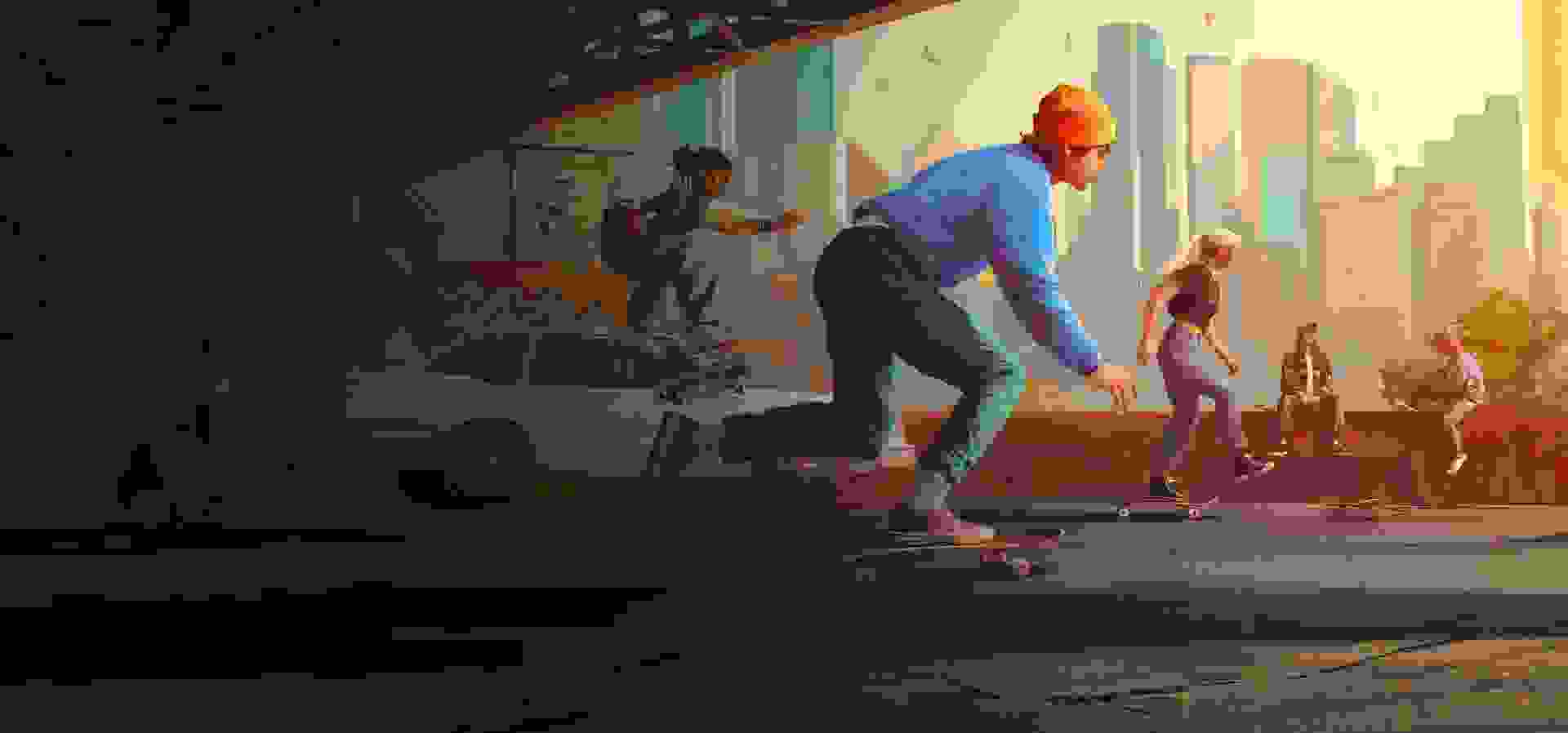 Imagem de fundo do produto skate.™ - Pacote de Fundação - Xbox One e Series X|S