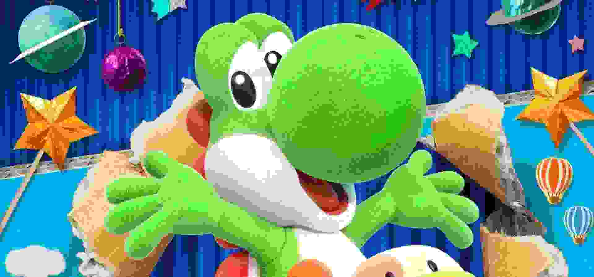 Imagem de fundo do produto Yoshi's Crafted World Standard Edition Switch - Físico
