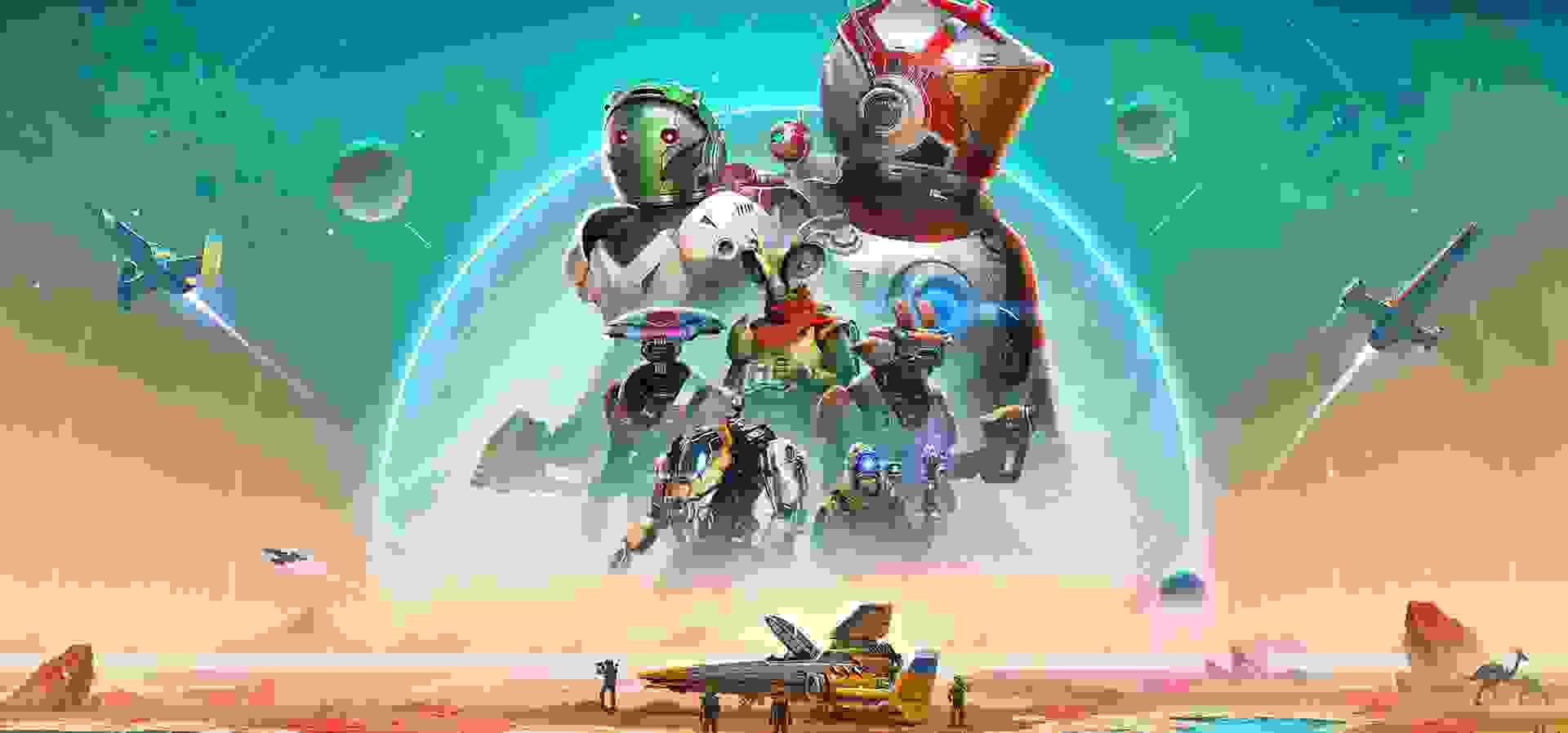 Imagem de fundo do produto No Man's Sky – Switch 2