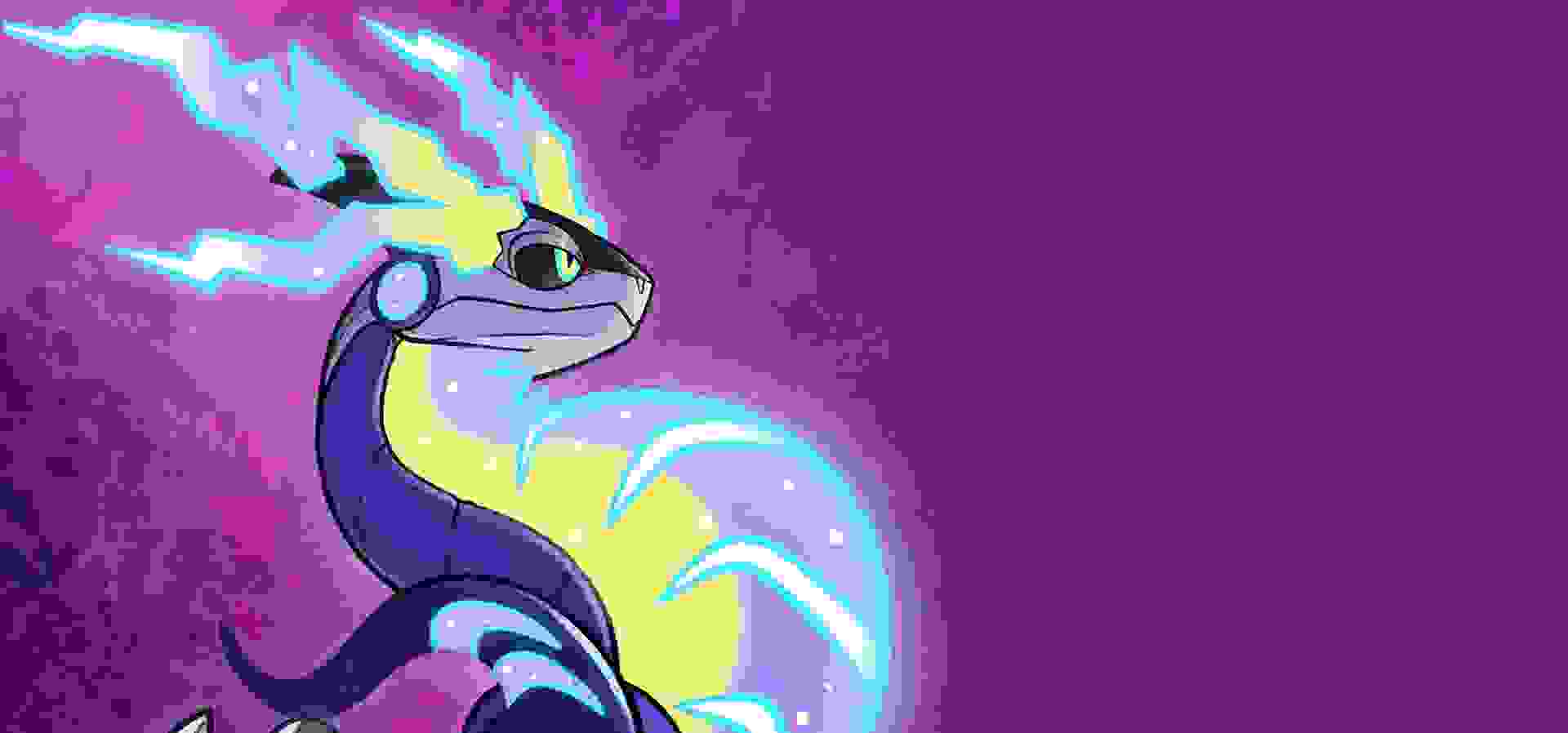 Imagem de fundo do produto Pokémon Violet Switch - Físico