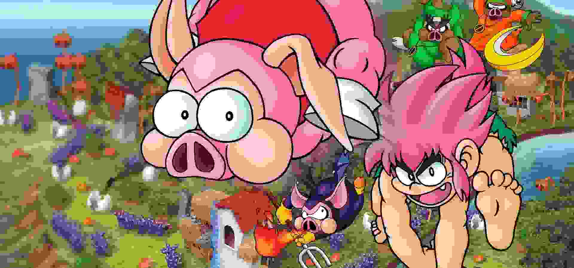 Imagem de fundo do produto Tomba! Special Edition Switch - Físico 