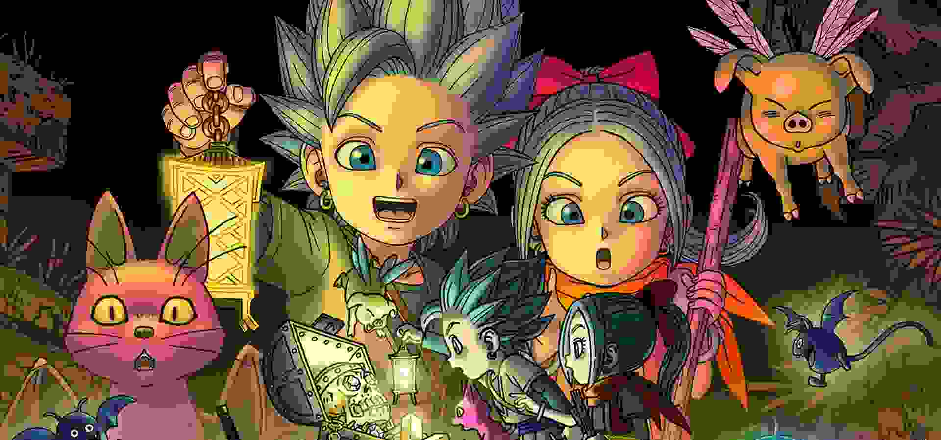 Imagem de fundo do produto Dragon Quest Treasures Switch - Físico 