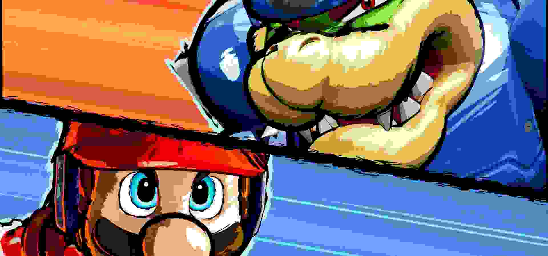 Imagem de fundo do produto Mario Strikers: Battle League Switch - Físico