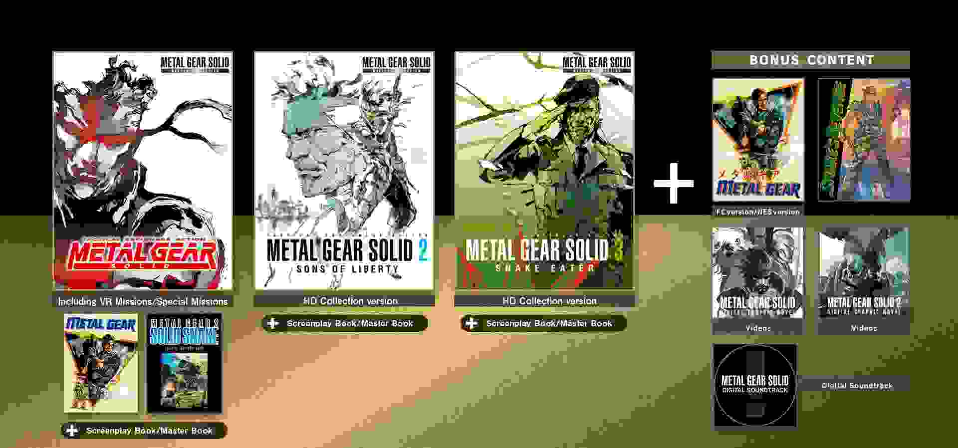 Imagem de fundo do produto Metal Gear Solid: Master Collection Vol. 1 Switch - Físico