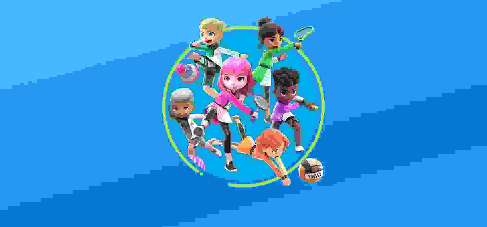 Imagem de fundo do produto Nintendo Switch Sports Switch - Físico