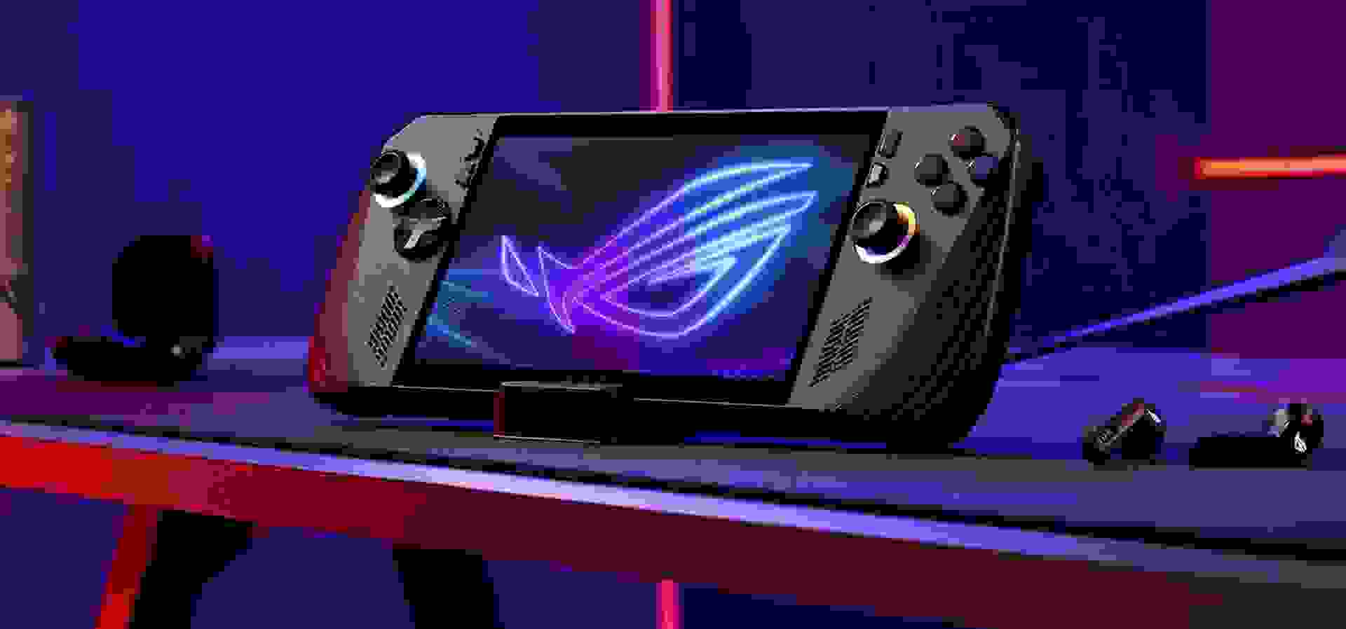 Imagem de fundo do produto Console Portátil ASUS ROG Ally X Preto - RC72LA