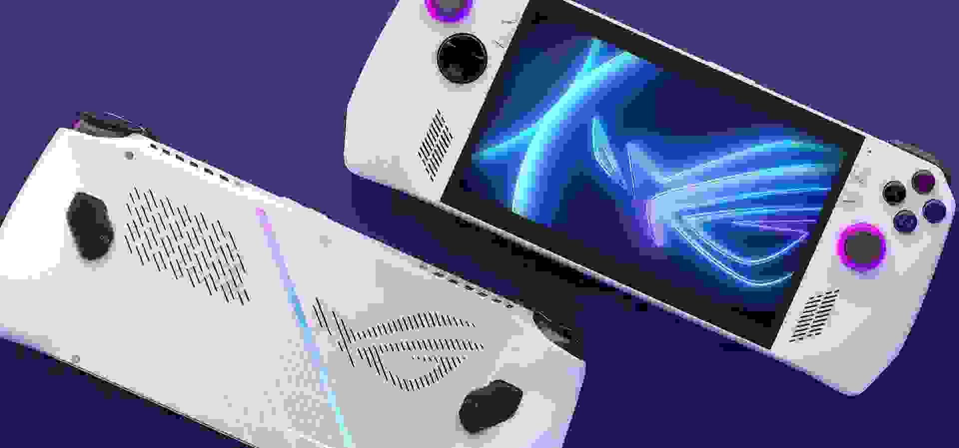 Imagem de fundo do produto Console Portátil ASUS ROG Ally Branco - RC71L