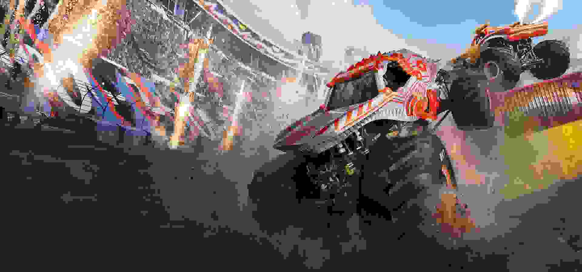 Imagem de fundo do produto Monster Jam™ Showdown Big Air Edition - PS4