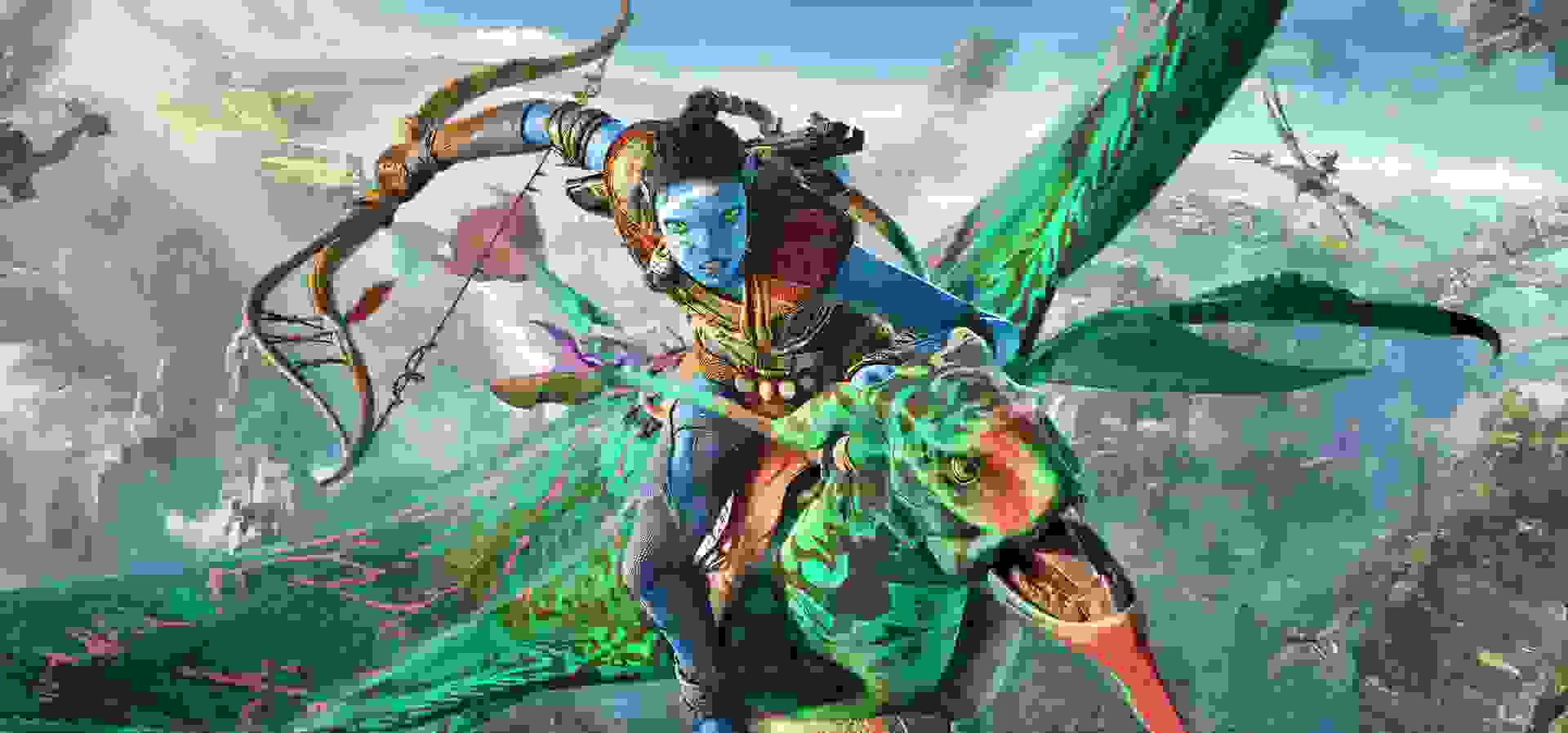 Imagem de fundo do produto Avatar: Frontiers of Pandora PS5 - Físico