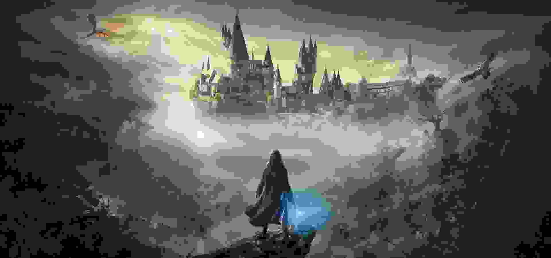 Imagem de fundo do produto Hogwarts Legacy PS5 - Físico