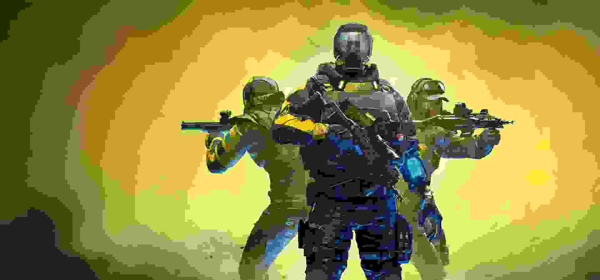 Imagem de fundo do produto Tom Clancy’s Rainbow Six Extraction PS5 - Físico