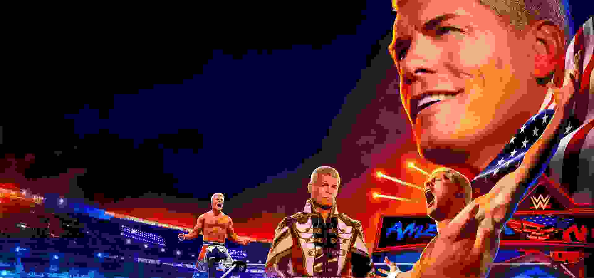 Imagem de fundo do produto WWE 2K24 PS4 - Físico