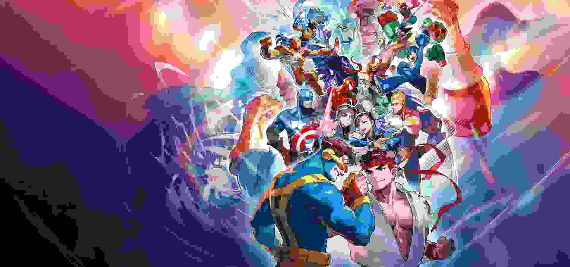 Imagem de fundo do produto MARVEL vs. CAPCOM Fighting Collection: Arcade Classics PS4 - Físico