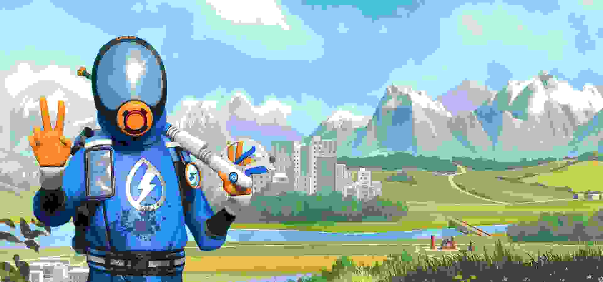 Imagem de fundo do produto PowerWash Simulator 2 - PS5