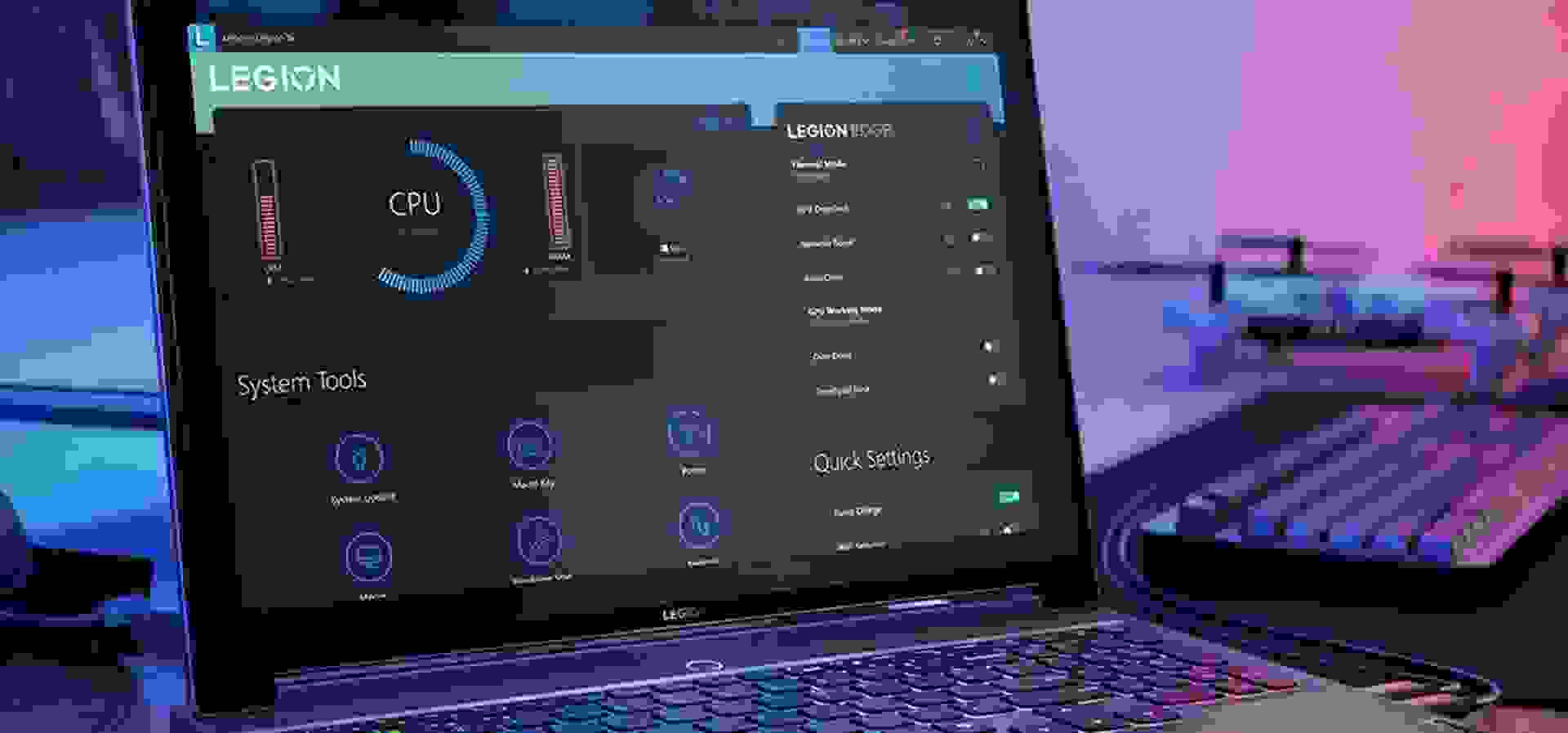 Imagem de fundo do produto Legion 5i Intel Core i9-14900HX 32GB 1TB SSD RTX 4070 16" 165Hz