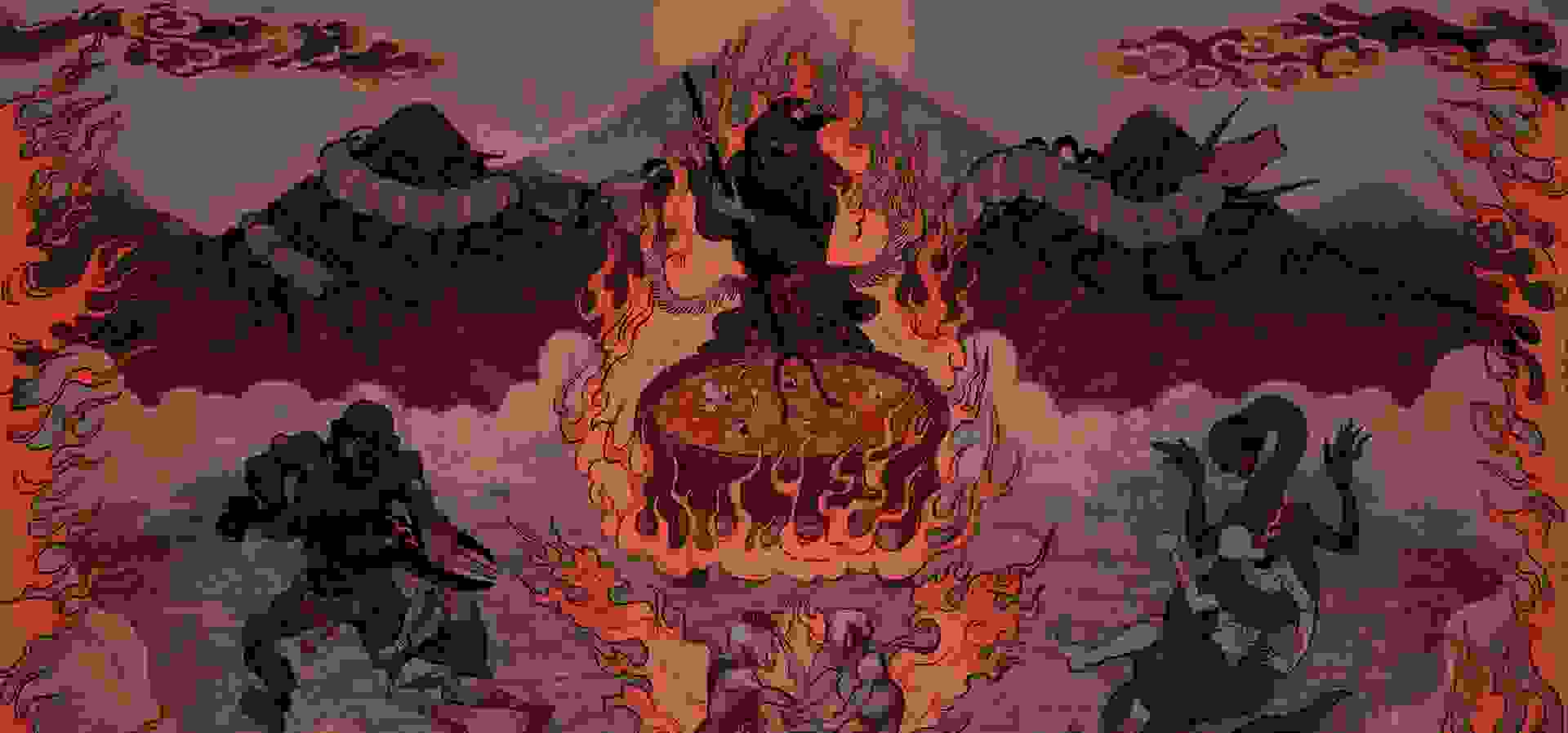 Imagem de fundo do produto Labyrinth Of The Demon King - Switch