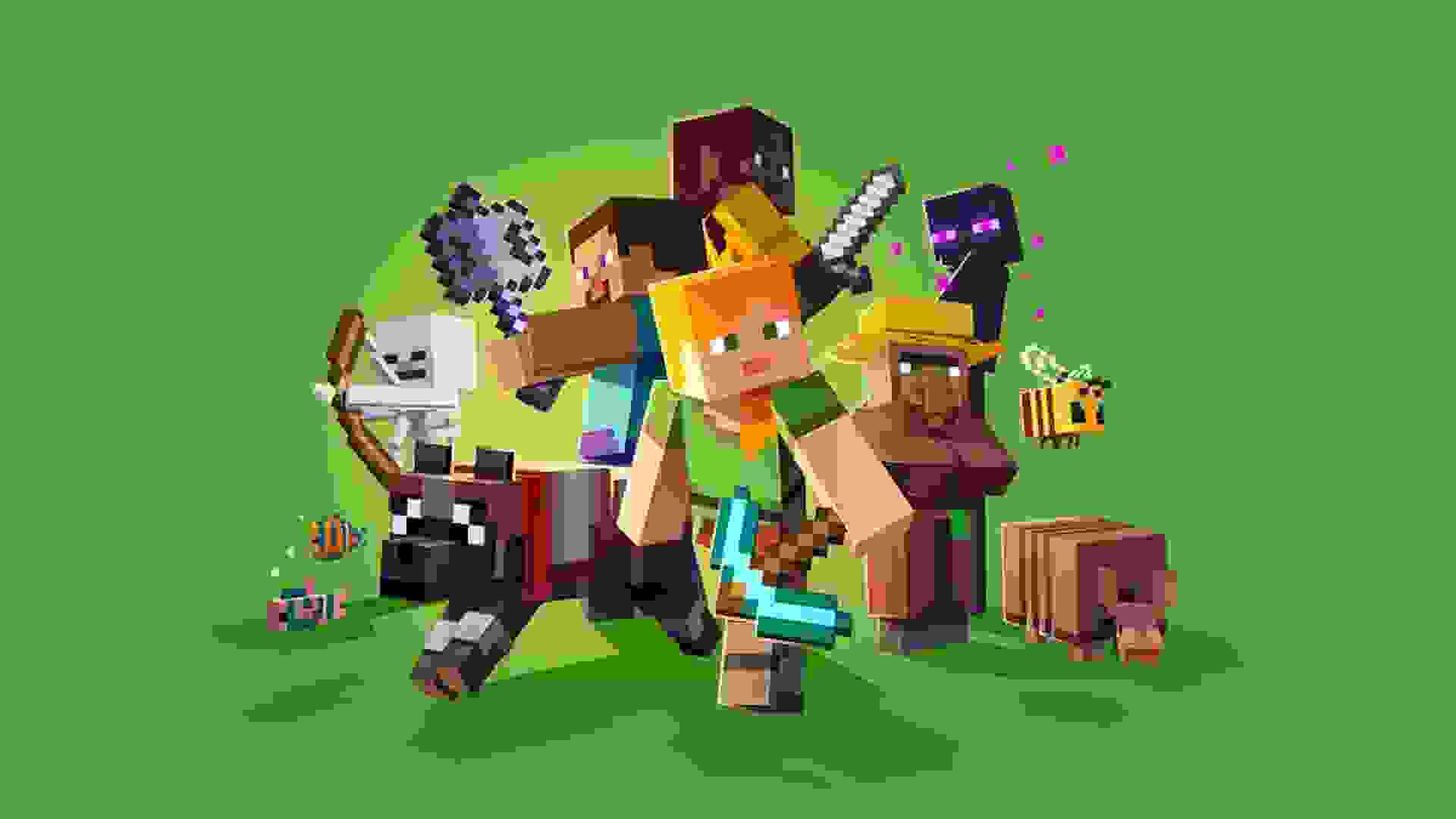 Imagem de fundo do produto Mojang remove ofuscação de código do Minecraft Java