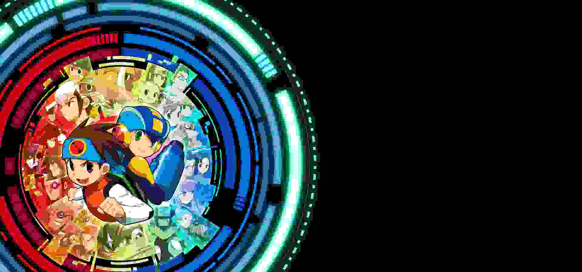 Imagem de fundo do produto Mega Man Battle Network Legacy Collection Switch - Físico