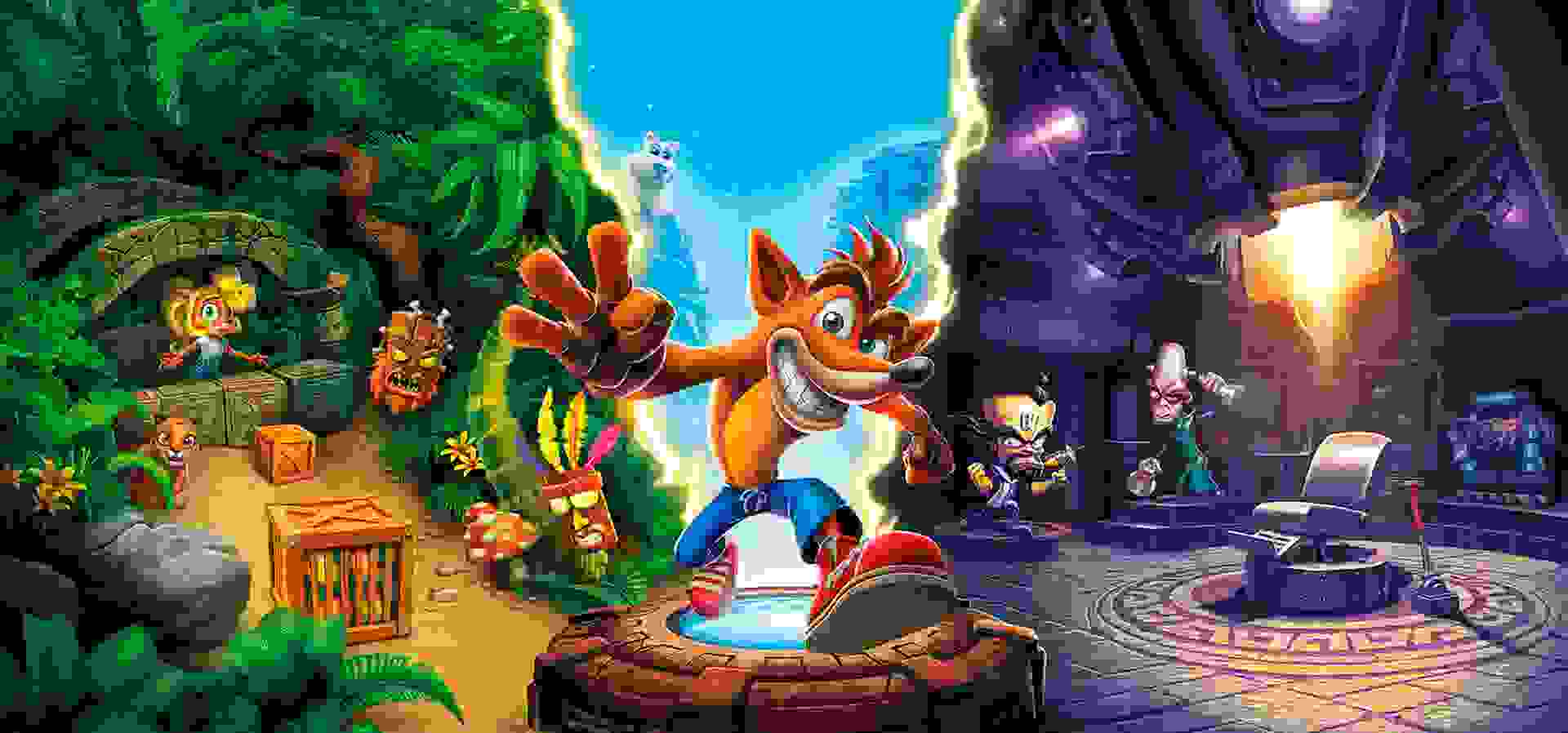 Imagem de fundo do produto Crash Bandicoot™ N. Sane Trilogy - Switch 