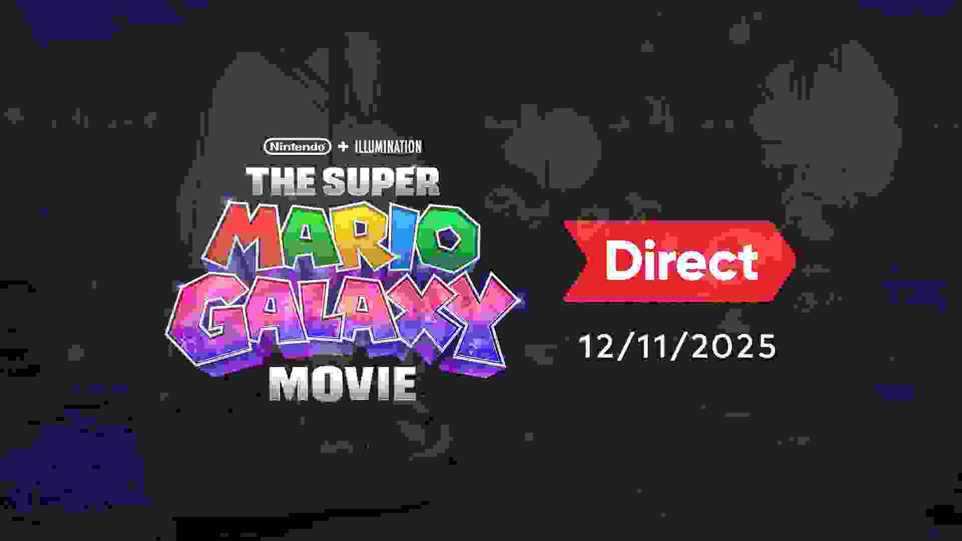 Imagem de fundo do produto Nintendo Direct: The Super Mario Galaxy Movie dia 12/11!