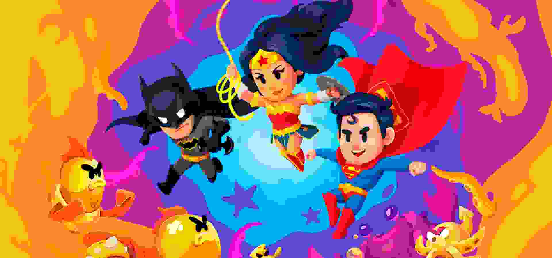 Imagem de fundo do produto DC Liga da Justiça: Caos cósmico - Switch