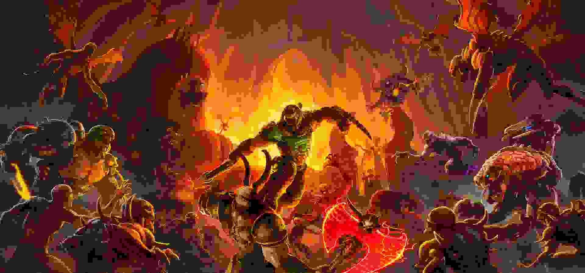 Imagem de fundo do produto Doom Eternal - PS4