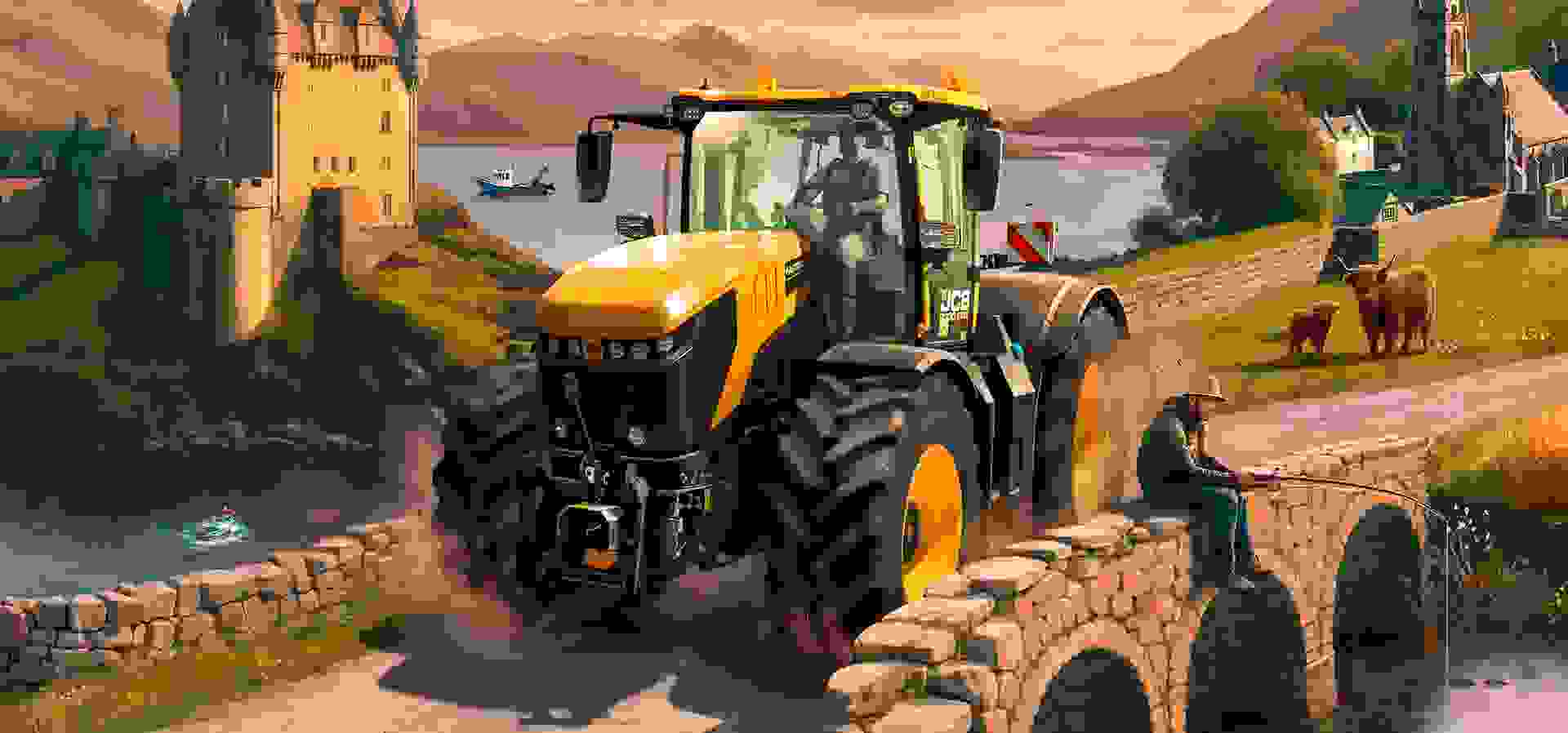 Imagem de fundo do produto Farming Simulator 25: Highlands Fishing Edition - Xbox Series X|S