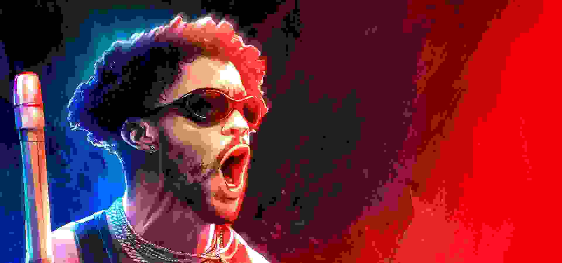 Imagem de fundo do produto WWE 2K23 Coleção Bad Bunny - PS4