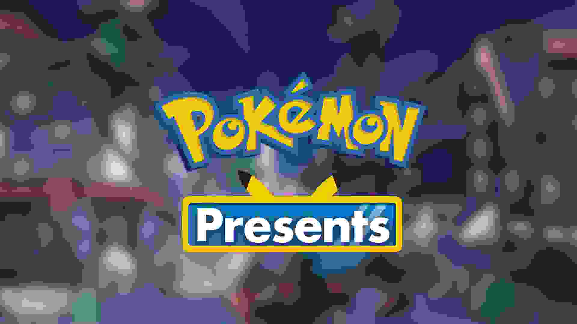 Imagem de fundo do produto Pokemon Presents acontecerá amanhã; confira onde asssitir!