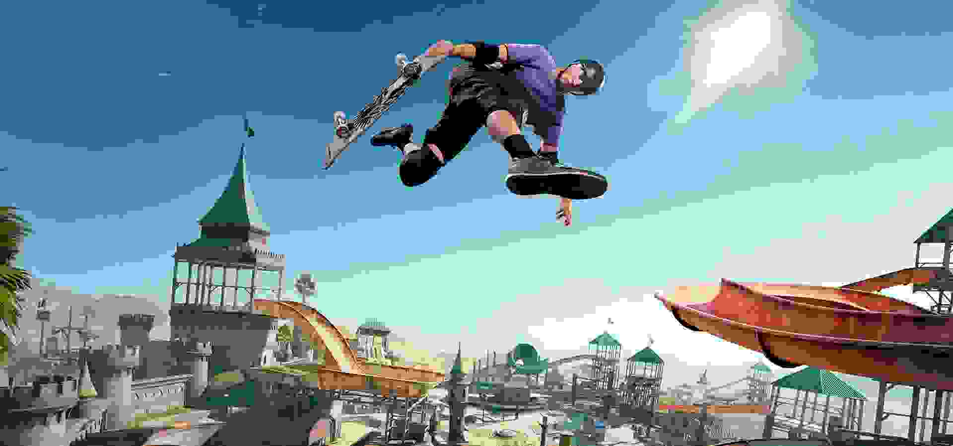 Imagem de fundo do produto Tony Hawk's™ Pro Skater™ 3 + 4 - Edição Cross-Gen - PS4