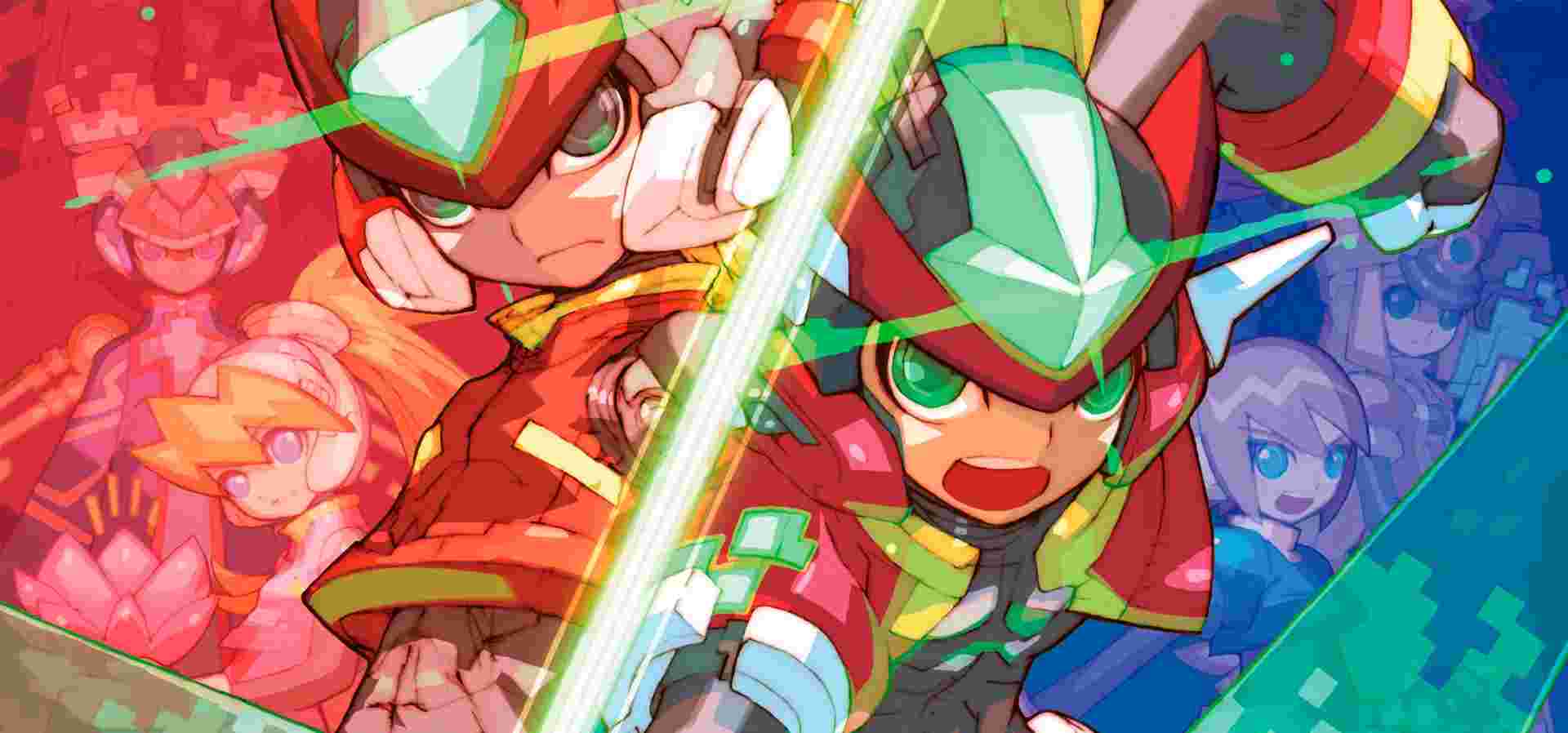 Imagem de fundo do produto Mega Man Zero/ZX Legacy Collection - PS4