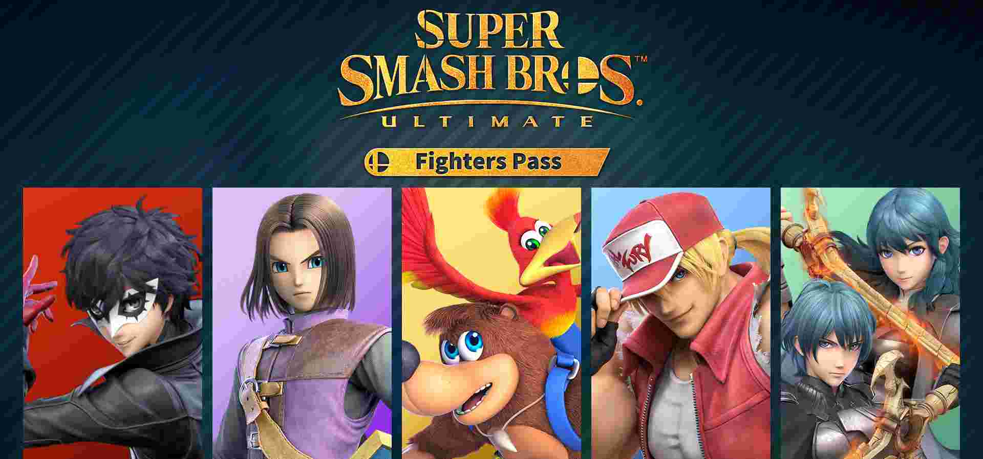 Imagem de fundo do produto Super Smash Bros.™ Ultimate: Fighters Pass DLC - Switch