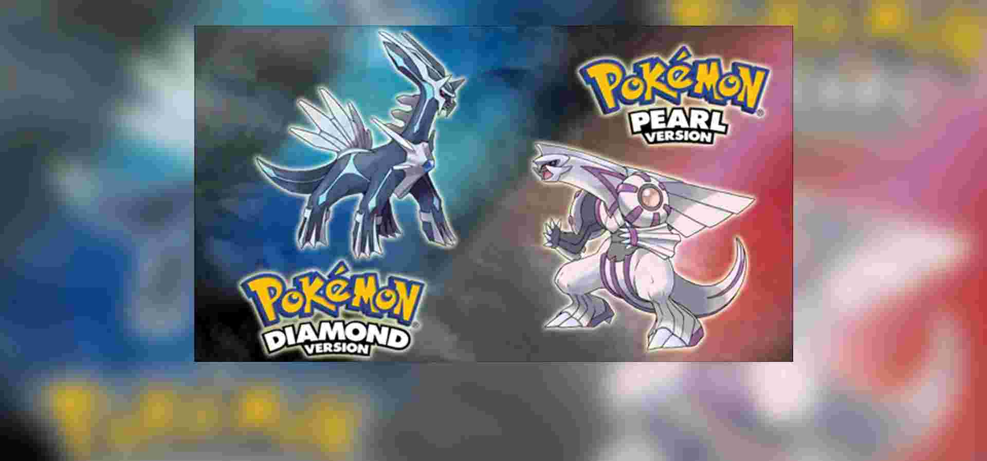 Imagem de fundo do produto Pokémon Diamond and Pearl - DS