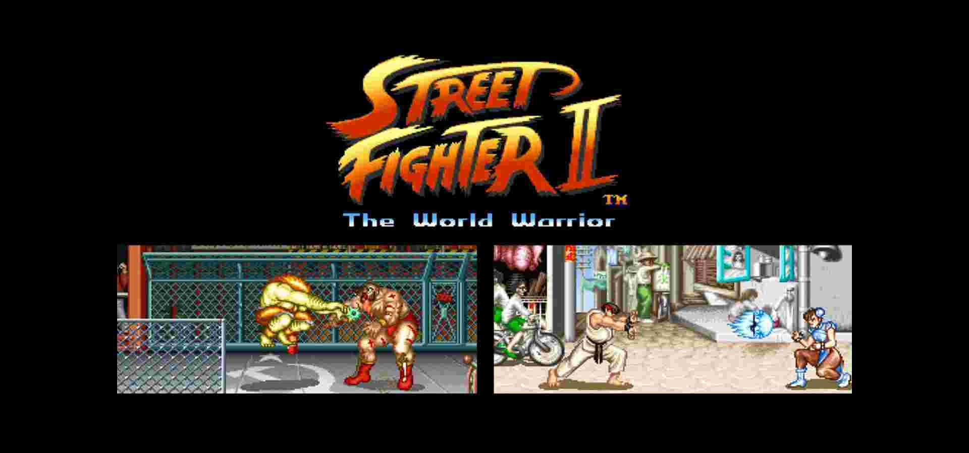 Imagem de fundo do produto Street Fighter II: The World Warrior - SNES