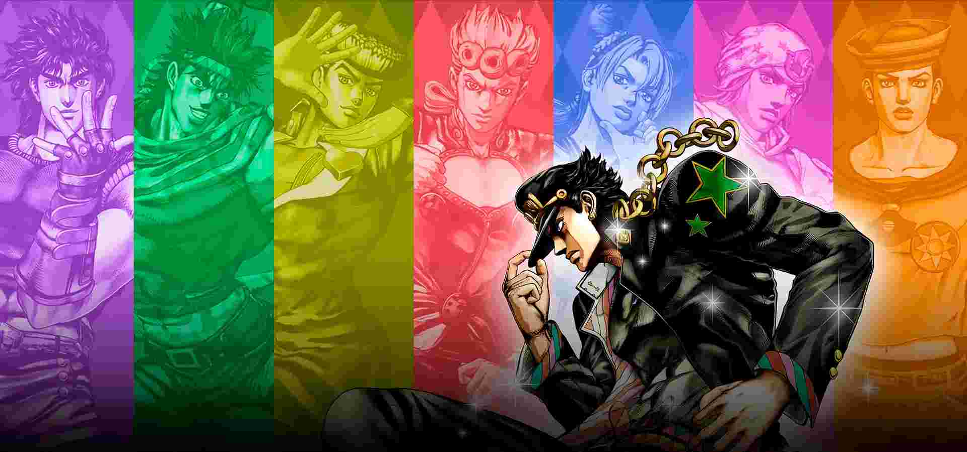 Imagem de fundo do produto Jojo's Bizarre Adventure: All Star Battle R Switch - Físico