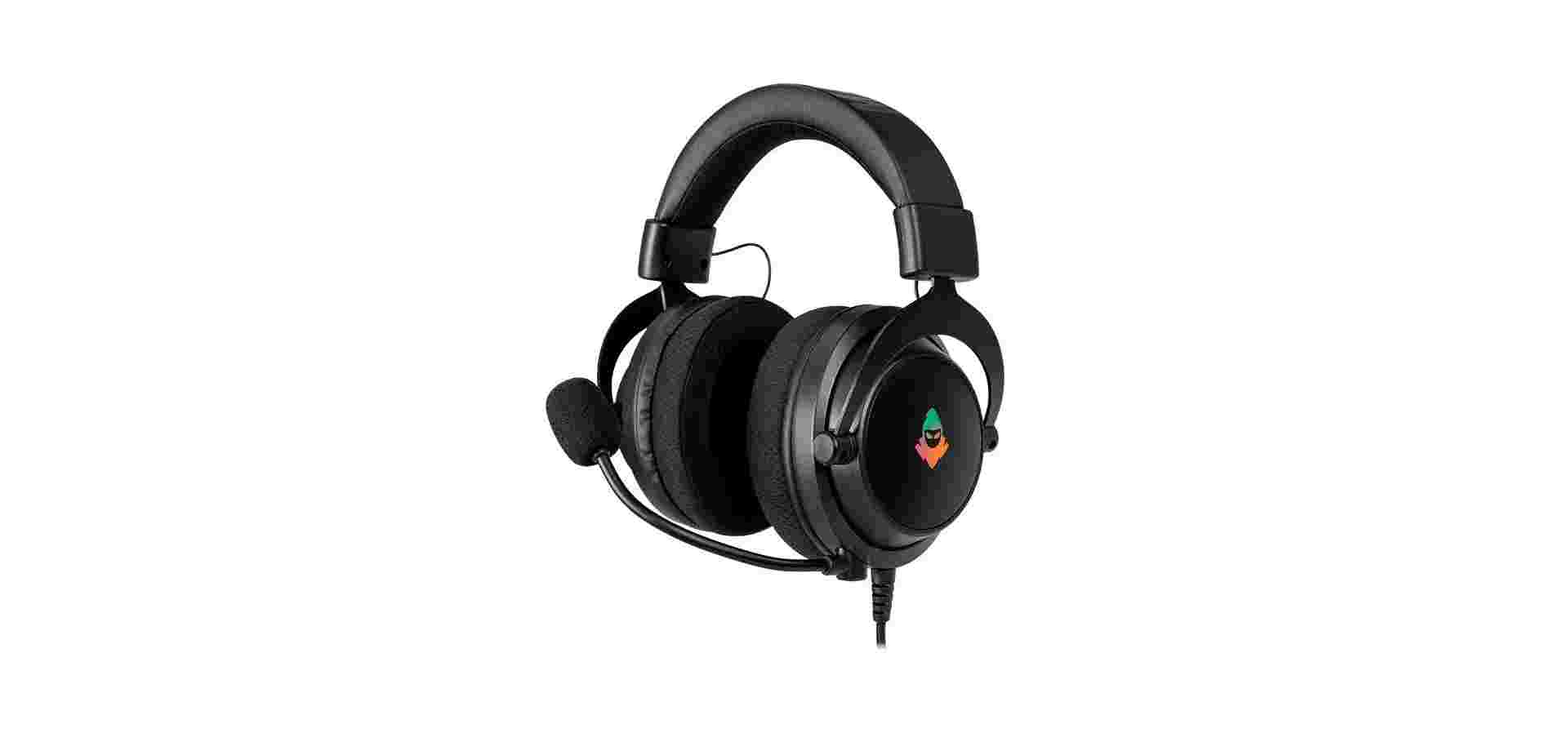 Imagem de fundo do produto Headset Gamer Mancer Aura, RGB, Drivers 50mm, Preto, MCR-AUR-RGB01