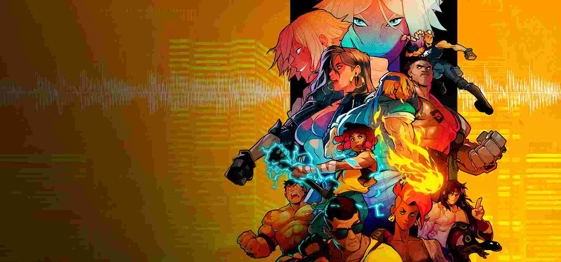 Imagem de fundo do produto Streets Of Rage 4 - PS4