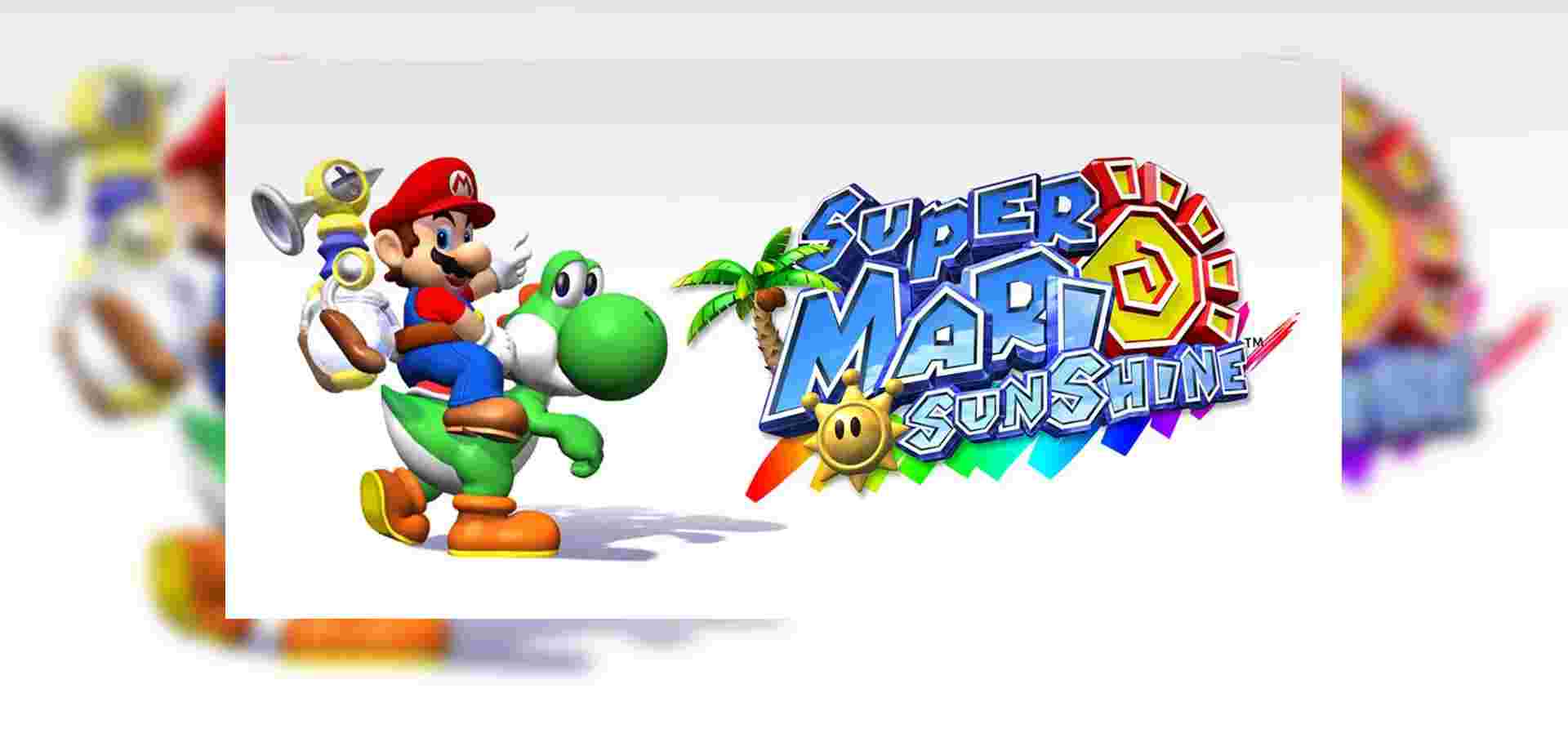 Imagem de fundo do produto Super Mario Sunshine - GameCube