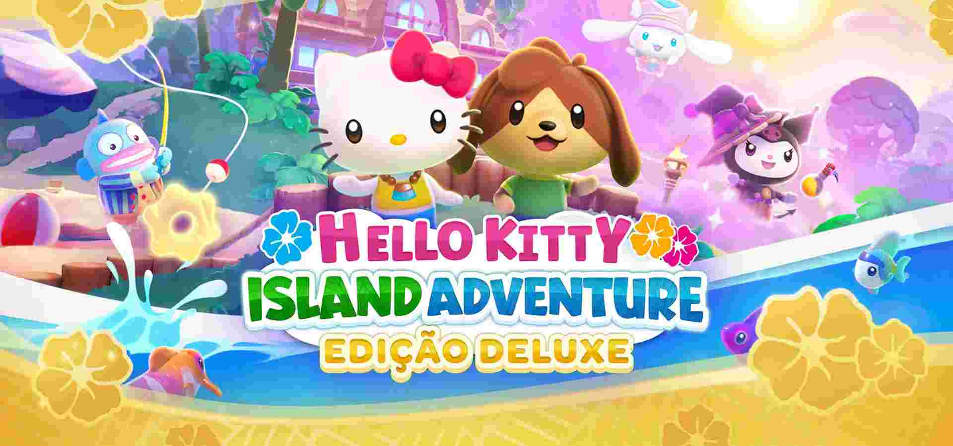 Imagem de fundo do produto Hello Kitty Island Adventure: Edição Deluxe - Switch