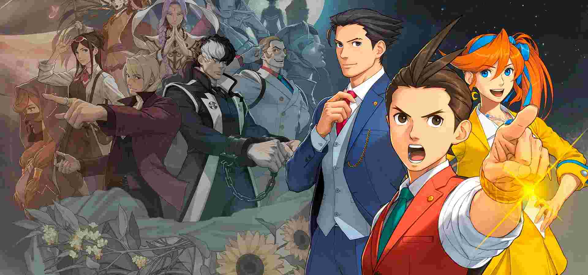 Imagem de fundo do produto Apollo Justice: Ace Attorney Trilogy - PS4