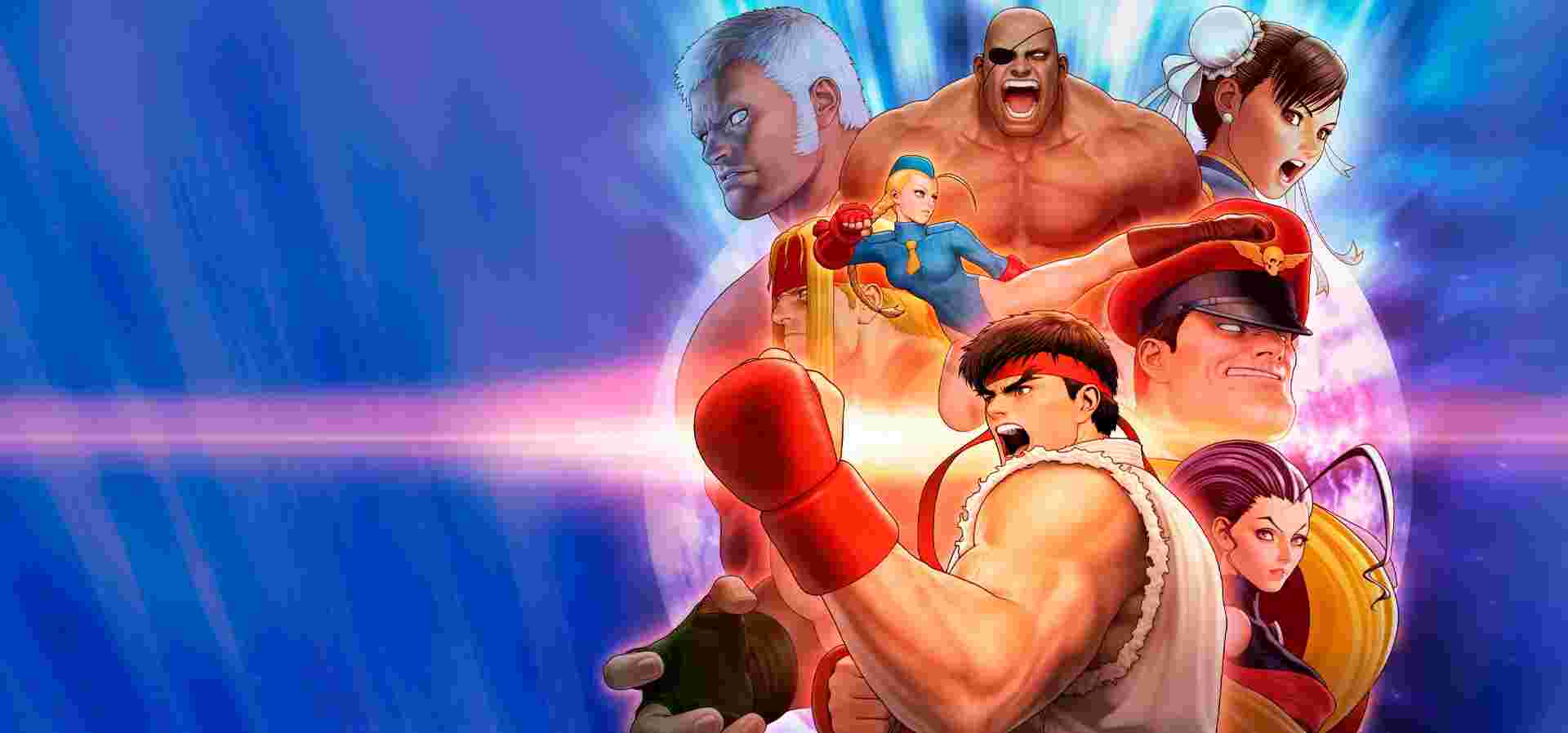 Imagem de fundo do produto Street Fighter 30th Anniversary Collection - PS4