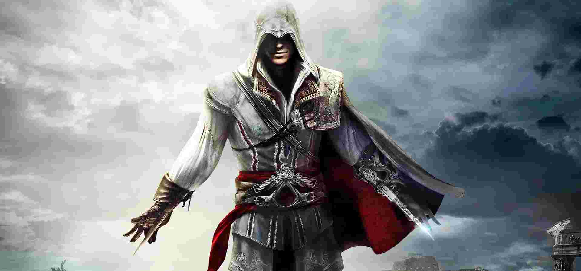 Imagem de fundo do produto Assassin’s Creed® The Ezio Collection PS4 - Físico